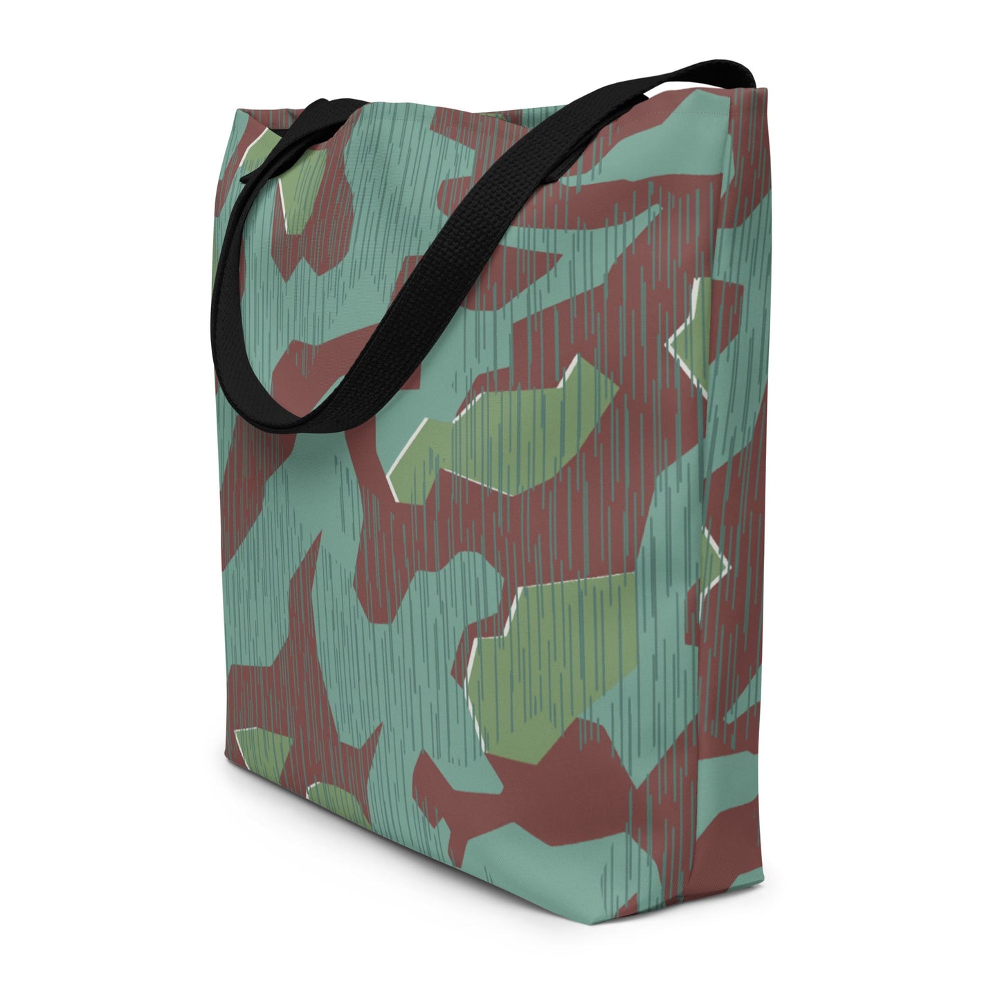 German Splittermuster Wehrmacht 31 Gebirgsjäger CAMO Large Tote Bag - Bags