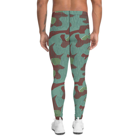 German Splittermuster Wehrmacht 31 Gebirgsjäger CAMO Mens Leggings