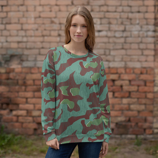 German Splittermuster Wehrmacht 31 Gebirgsjäger CAMO Unisex Sweatshirt - Sweatshirts
