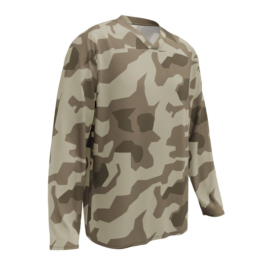 German Splittermuster Wolfenstein Afrika Korps CAMO hockey fan jersey - Hockey Jerseys