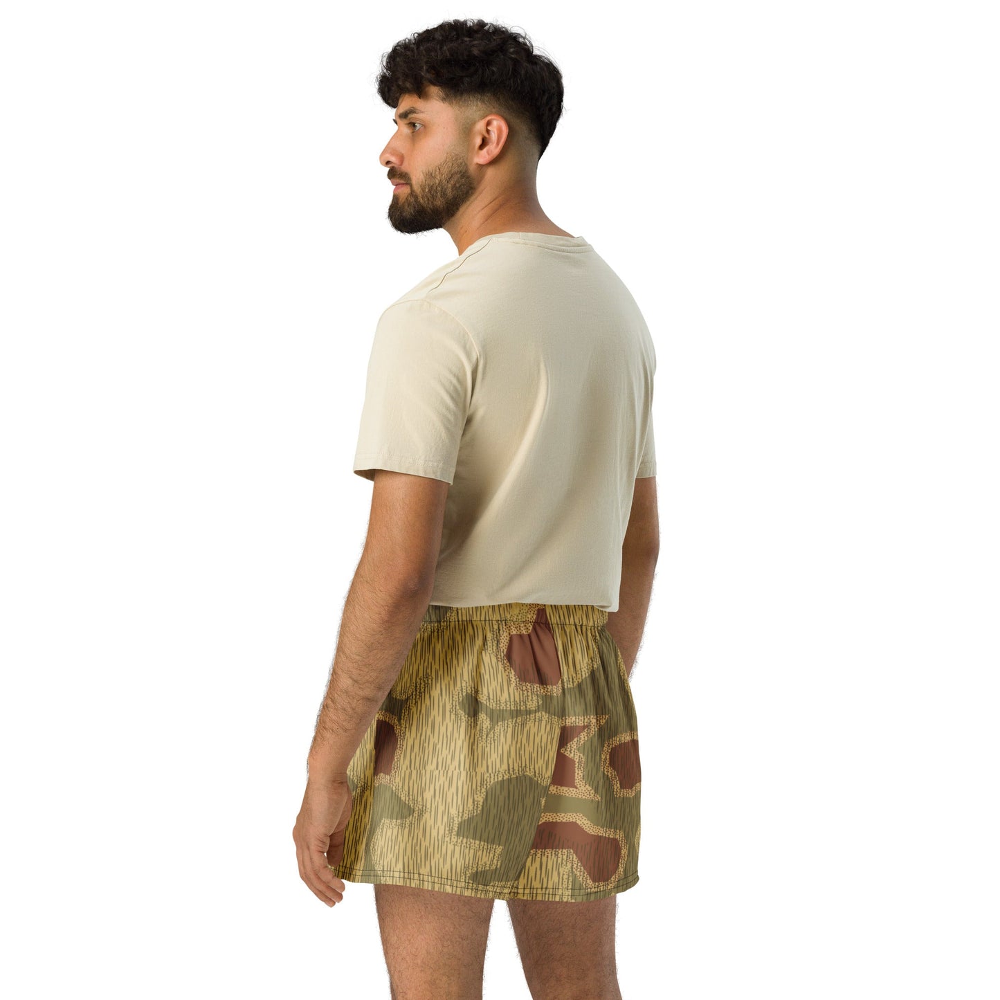 German Sumpfmuster 44 CAMO Unisex Athletic Shorts