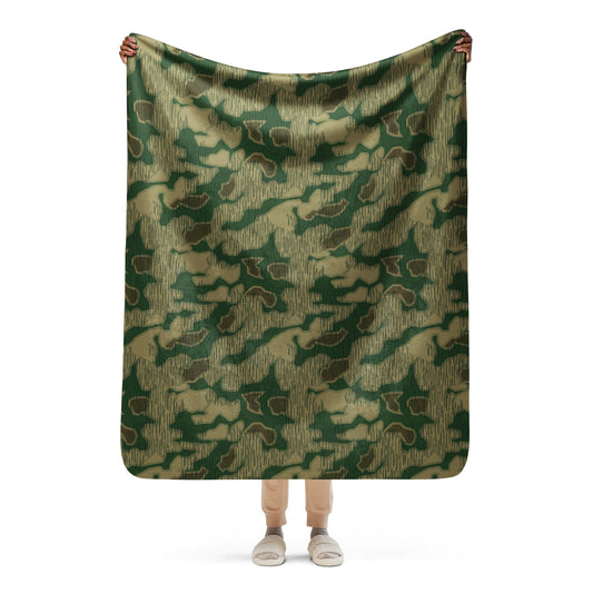 German Sumpfmuster Marsh CAMO Sherpa blanket - 50″×60″ - Blanket