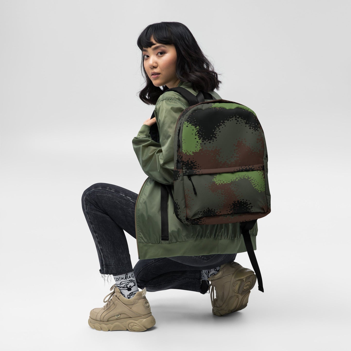 German Truppenversuch Punkttarnmuster CAMO Backpack