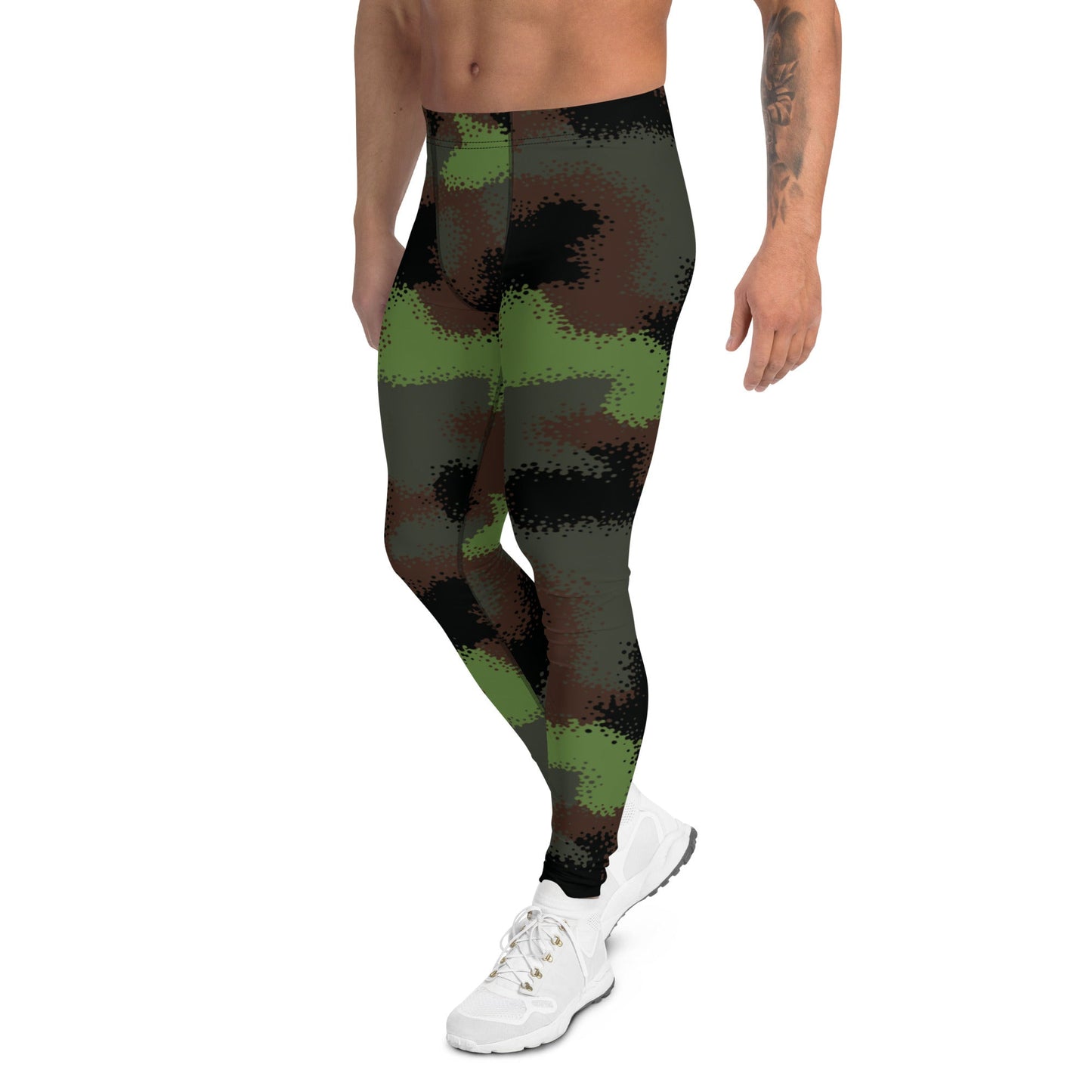 German Truppenversuch Punkttarnmuster CAMO Mens Leggings