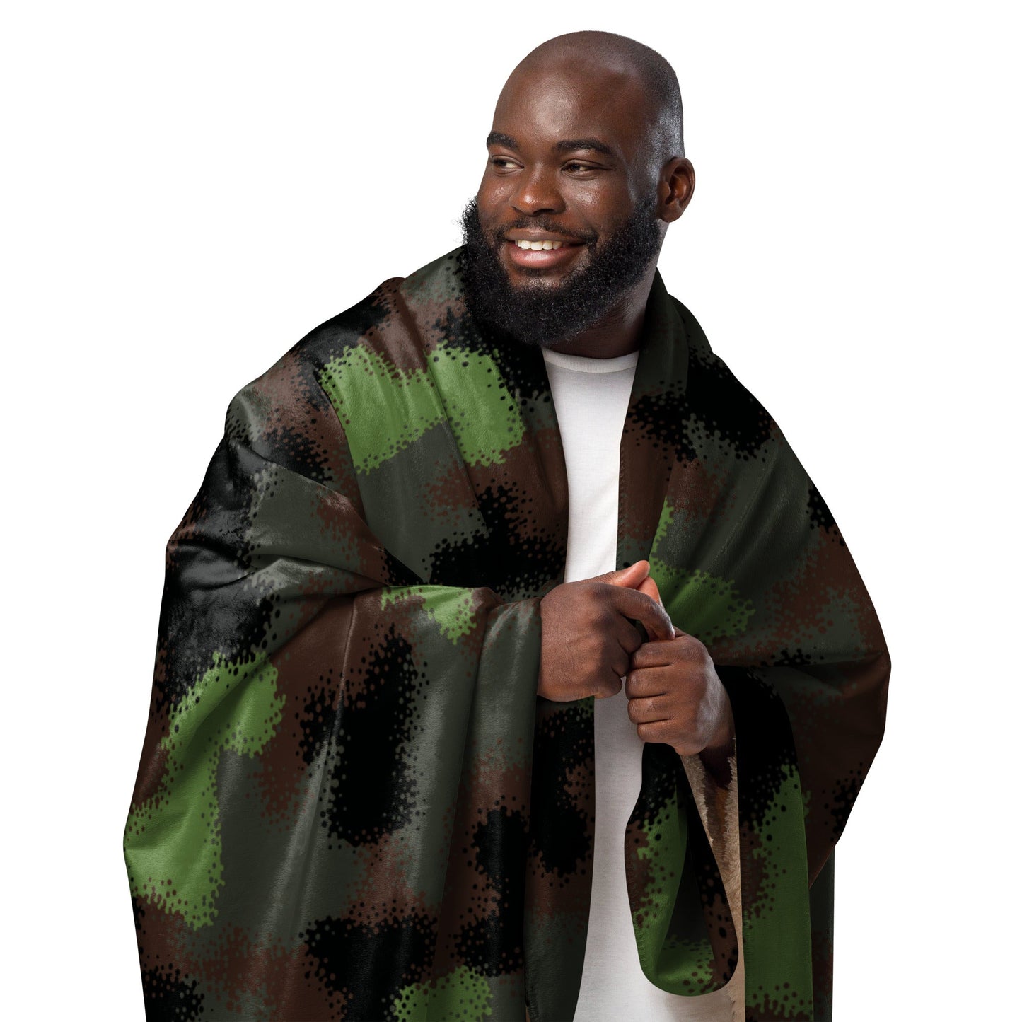 German Truppenversuch Punkttarnmuster CAMO Sherpa Blanket