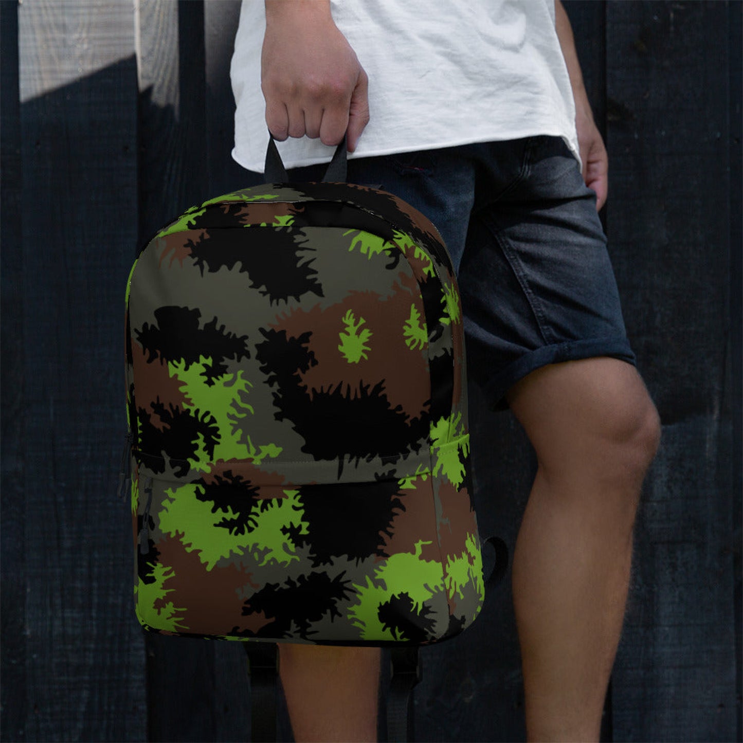German Truppenversuch Sagezahnmuster CAMO Backpack