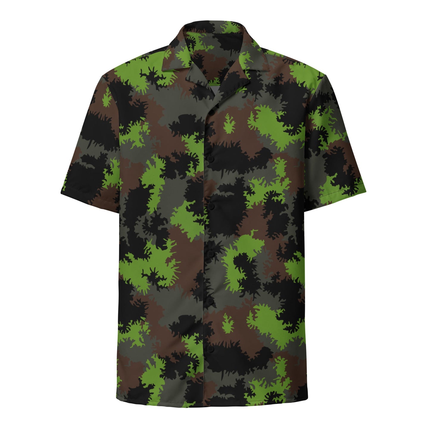 German Truppenversuch Sagezahnmuster CAMO Unisex button shirt - Button Shirts