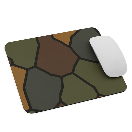 German WWI Turtle Shell Stahlhelm CAMO Mouse pad