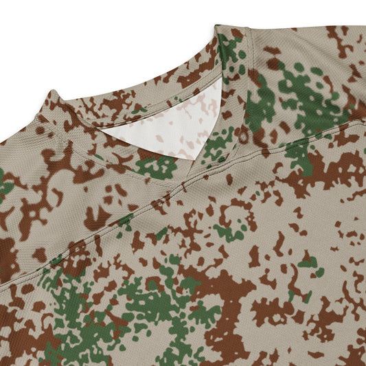 German Flecktarn Wüstentarn Desert CAMO Unisex Hockey Fan Jersey