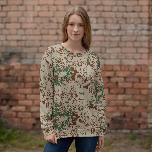 German Flecktarn Wüstentarn Desert CAMO Unisex Sweatshirt