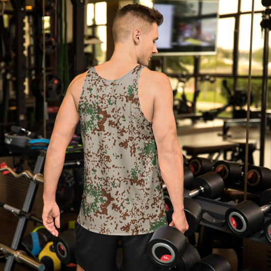 German Flecktarn Wüstentarn Desert CAMO Unisex Tank Top