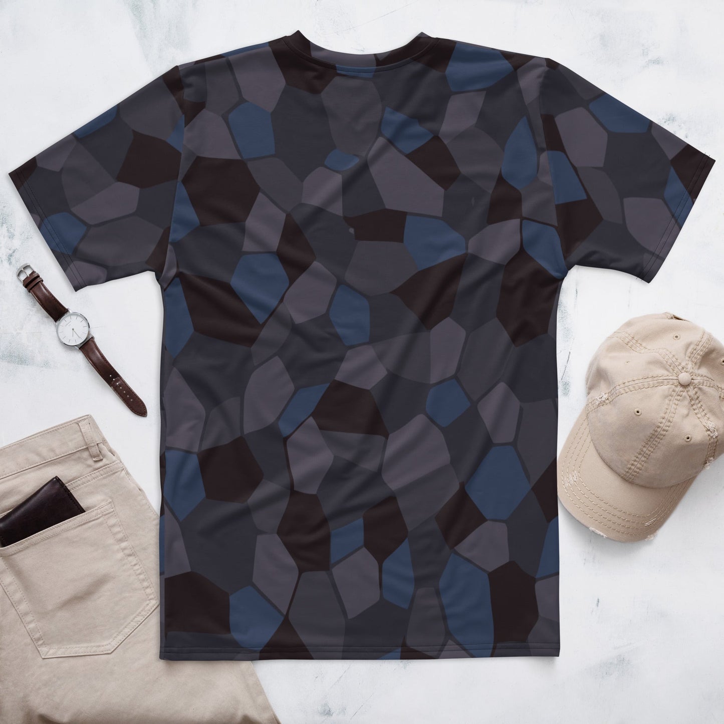 German WW1 Lozenge Aircraft Night CAMO Mens t-shirt - T-Shirts