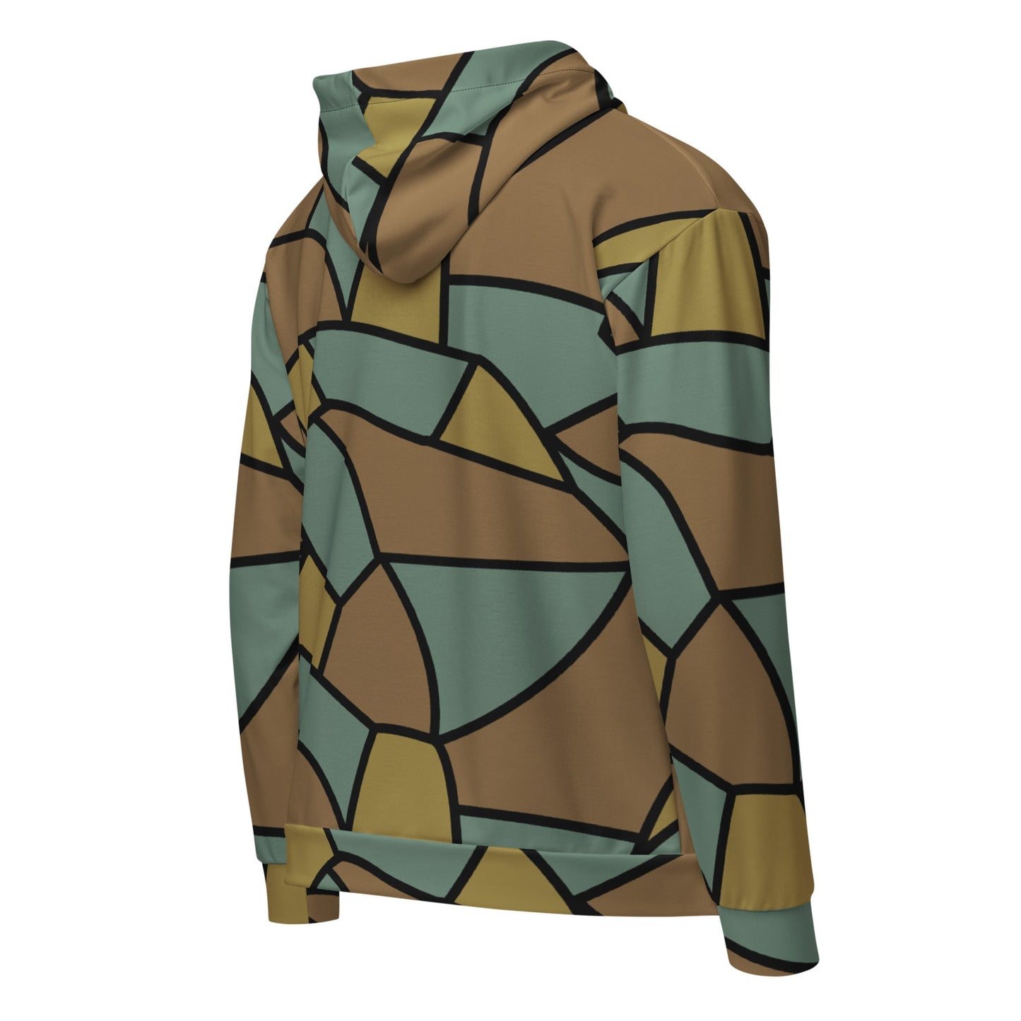 German WW1 Turtle Shell Trench Stahlhelm CAMO Unisex zip hoodie Zip Hoodies