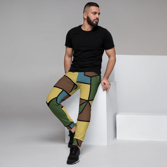 German WW1 Turtle Shell Trench Stahlhelm v2 CAMO Mens Joggers