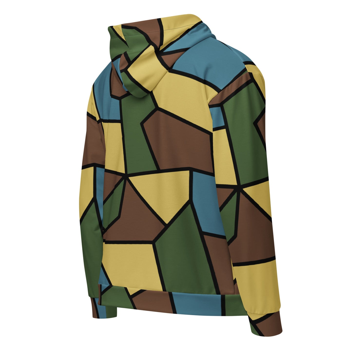 German WW1 Turtle Shell Trench Stahlhelm v2 CAMO Unisex zip hoodie - Zip Hoodies