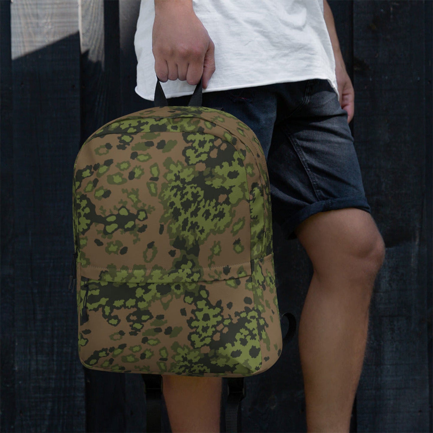 German Oak Leaf Eichenlaubmuster Summer CAMO Backpack - Backpacks
