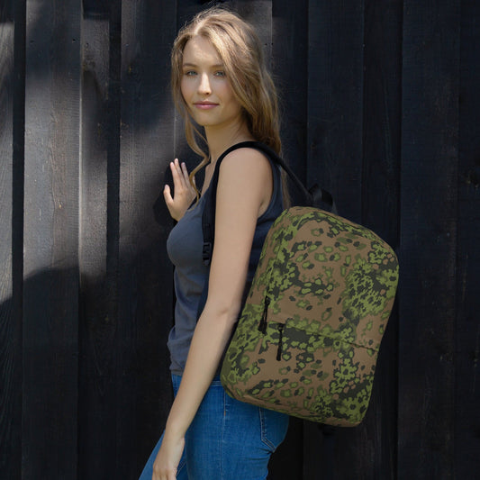 German Oak Leaf Eichenlaubmuster Summer CAMO Backpack - Backpacks