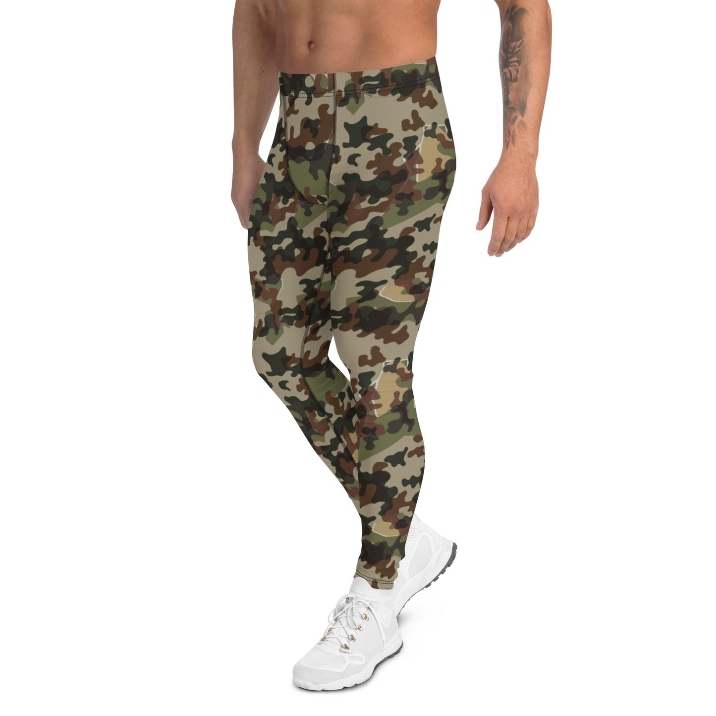 German Zelt-tarnmuster Autumn CAMO Mens Leggings