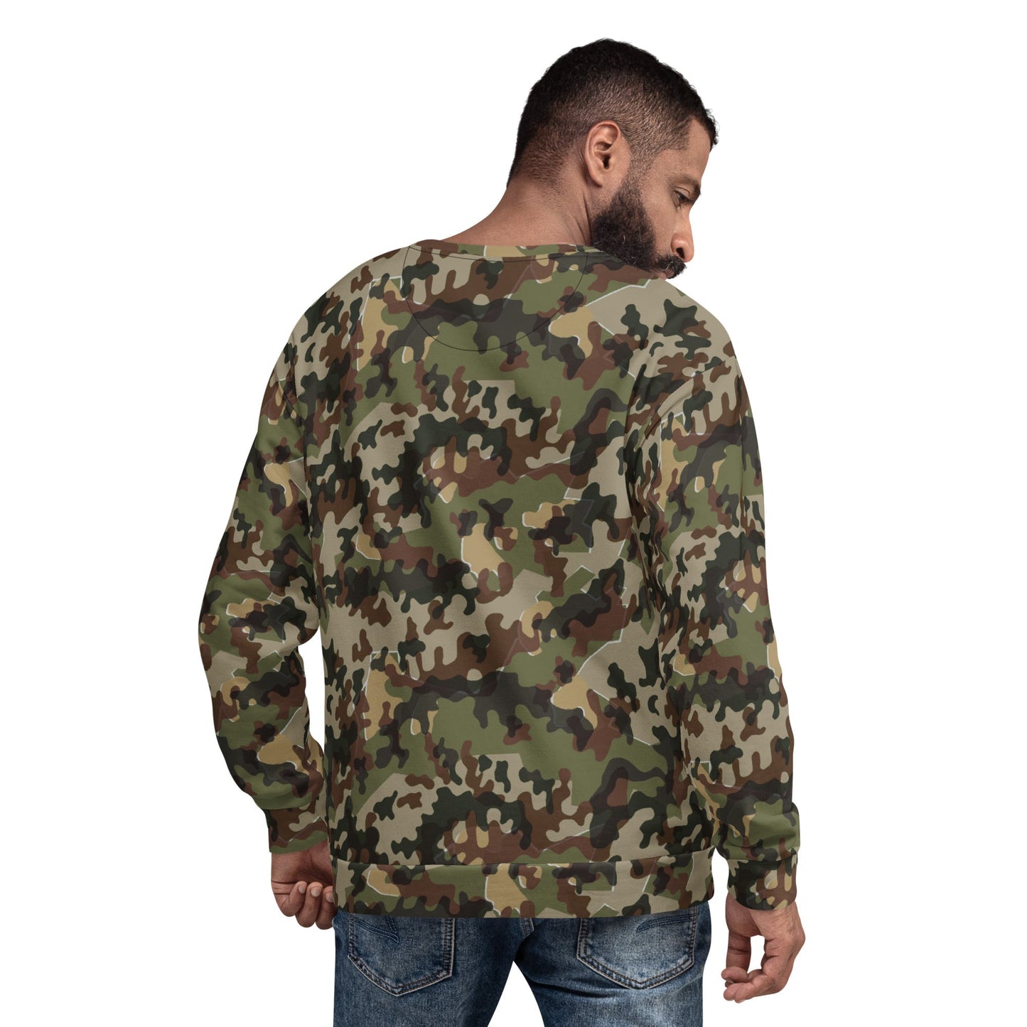German Zelt-tarnmuster Autumn CAMO Unisex Sweatshirt - Sweatshirts