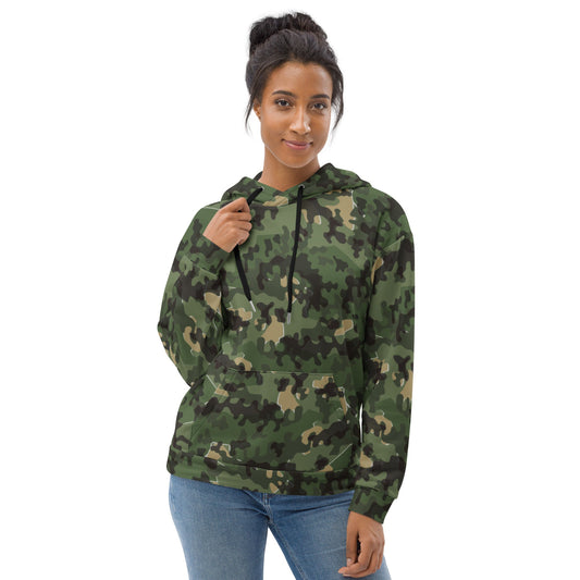 German Zelt-tarnmuster Summer CAMO Unisex Hoodie - Hoodies