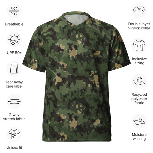 German Zelt-tarnmuster Summer CAMO unisex sports jersey - Sports Jerseys