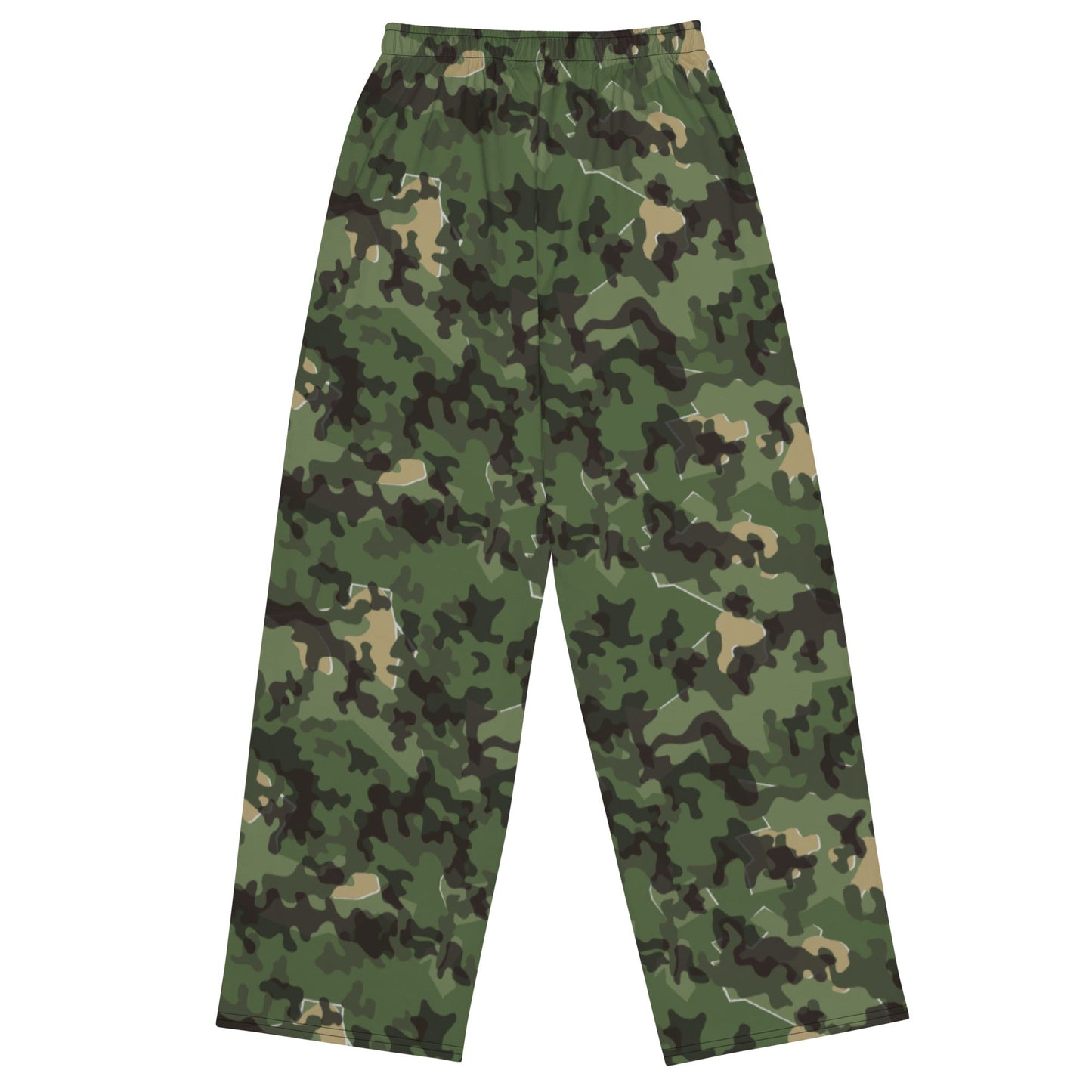 German Zelt-tarnmuster Summer CAMO unisex wide-leg pants - Wide-leg Pants
