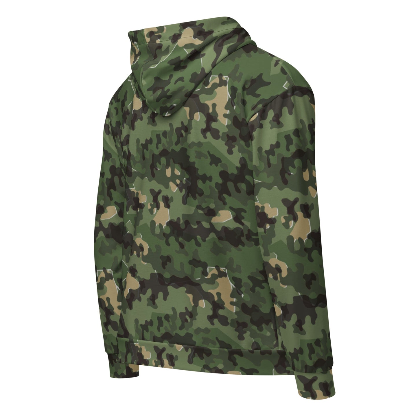 German Zelt-tarnmuster Summer CAMO Unisex zip hoodie - Zip Hoodies