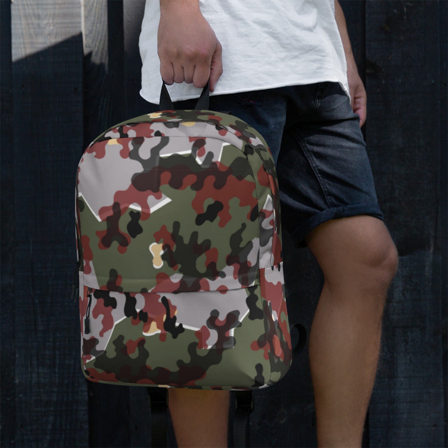 German Zelt-tarnmuster Winter CAMO Backpack - Backpacks