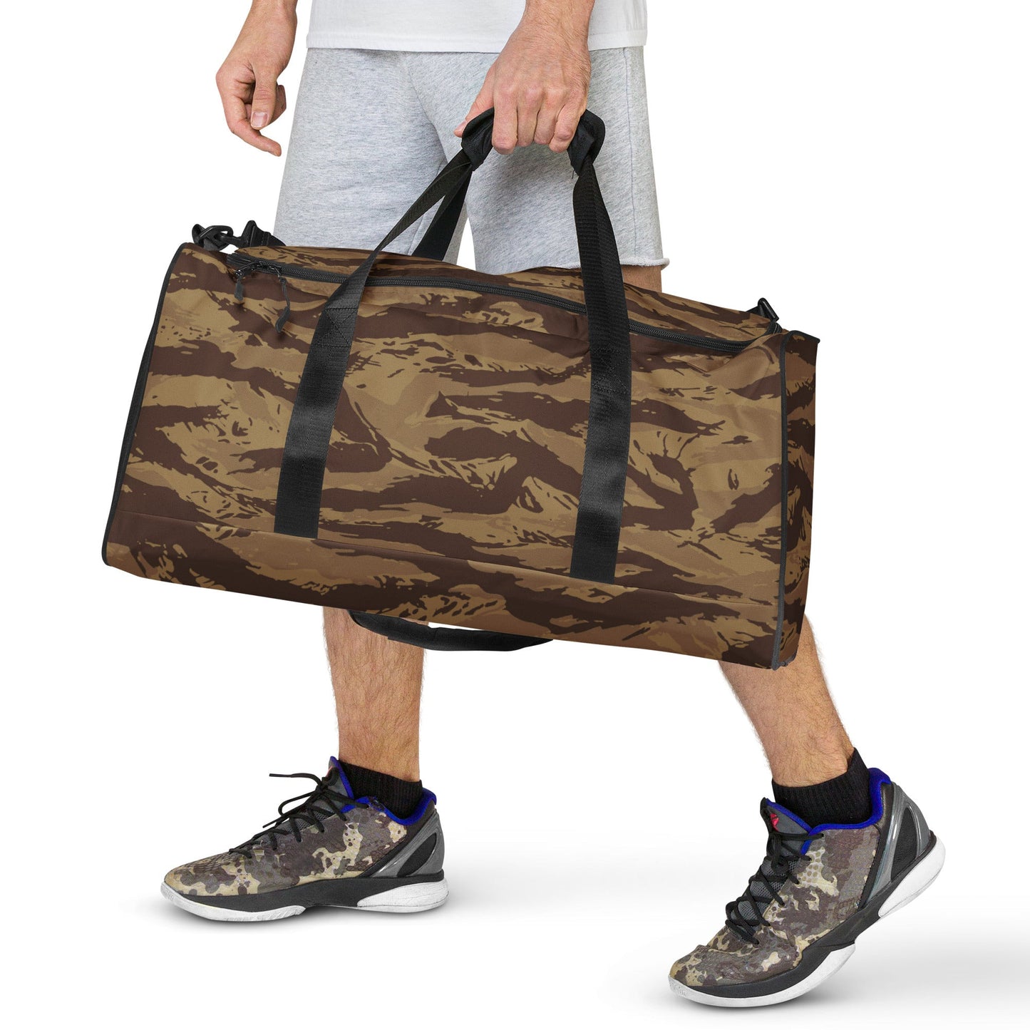 Greek Lizard Desert CAMO Duffle Bag
