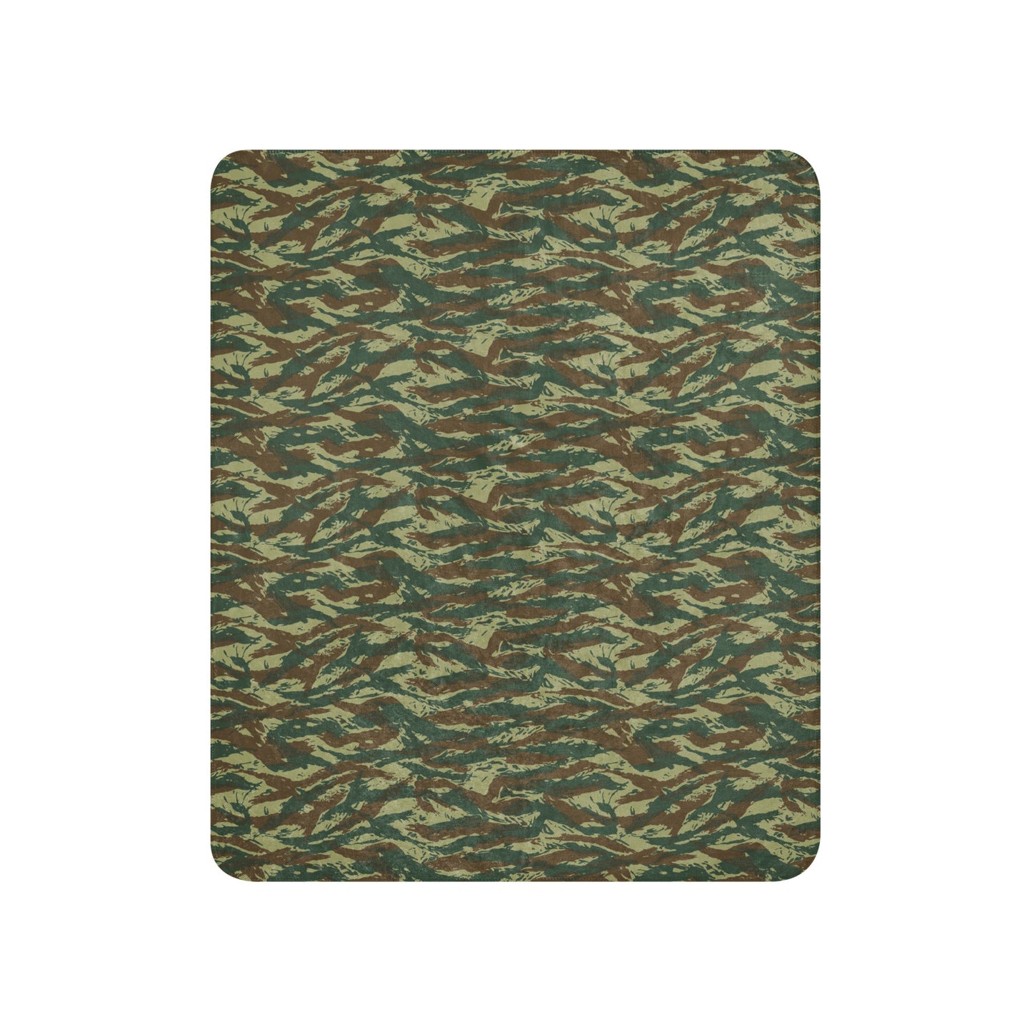 Greek Lizard CAMO Sherpa Blanket