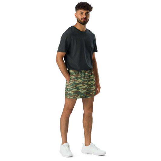 Greek Lizard CAMO Unisex Athletic Shorts
