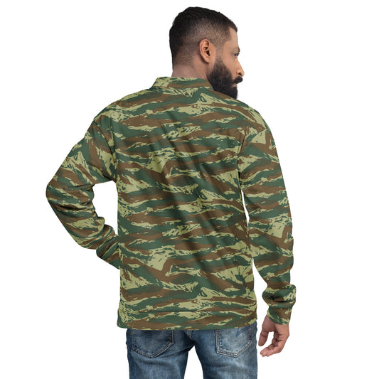Greek Lizard CAMO Unisex Bomber Jacket - Jackets