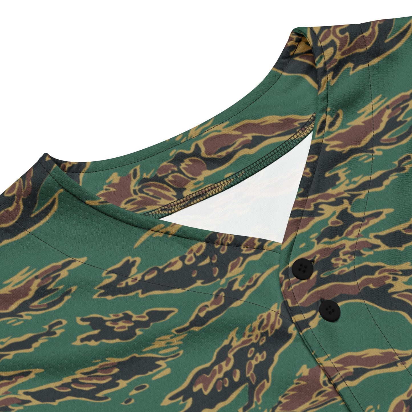 Guyanese Tiger Stripe CAMO baseball jersey - Baseball Jerseys