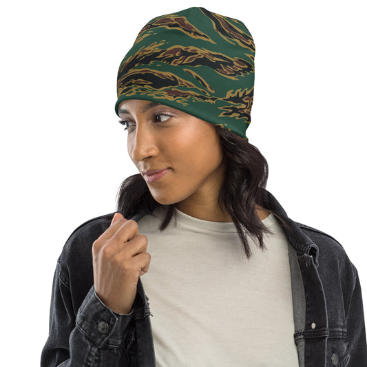 Guyanese Tiger Stripe CAMO Beanie - Beanies