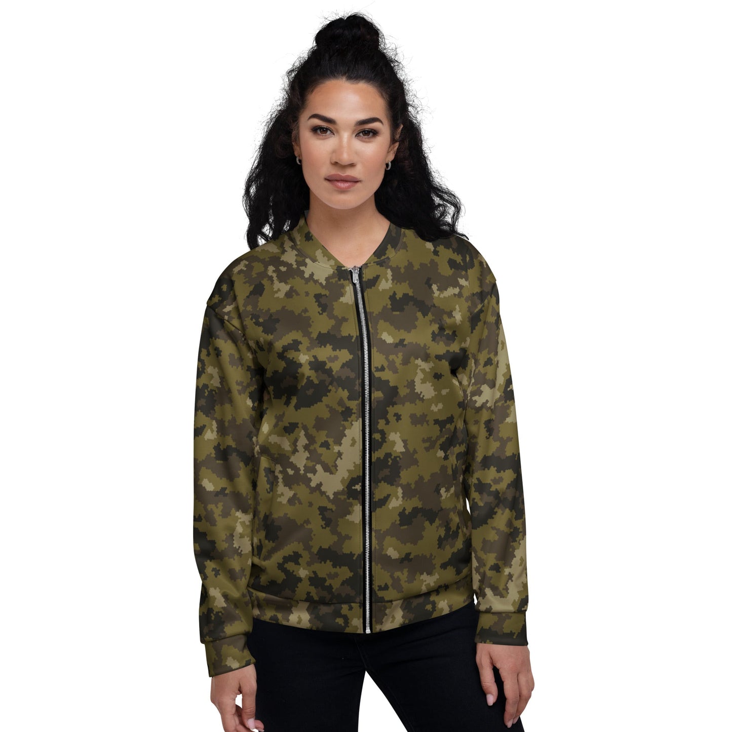 HexTarn Mountain CAMO Unisex Bomber Jacket - Jackets