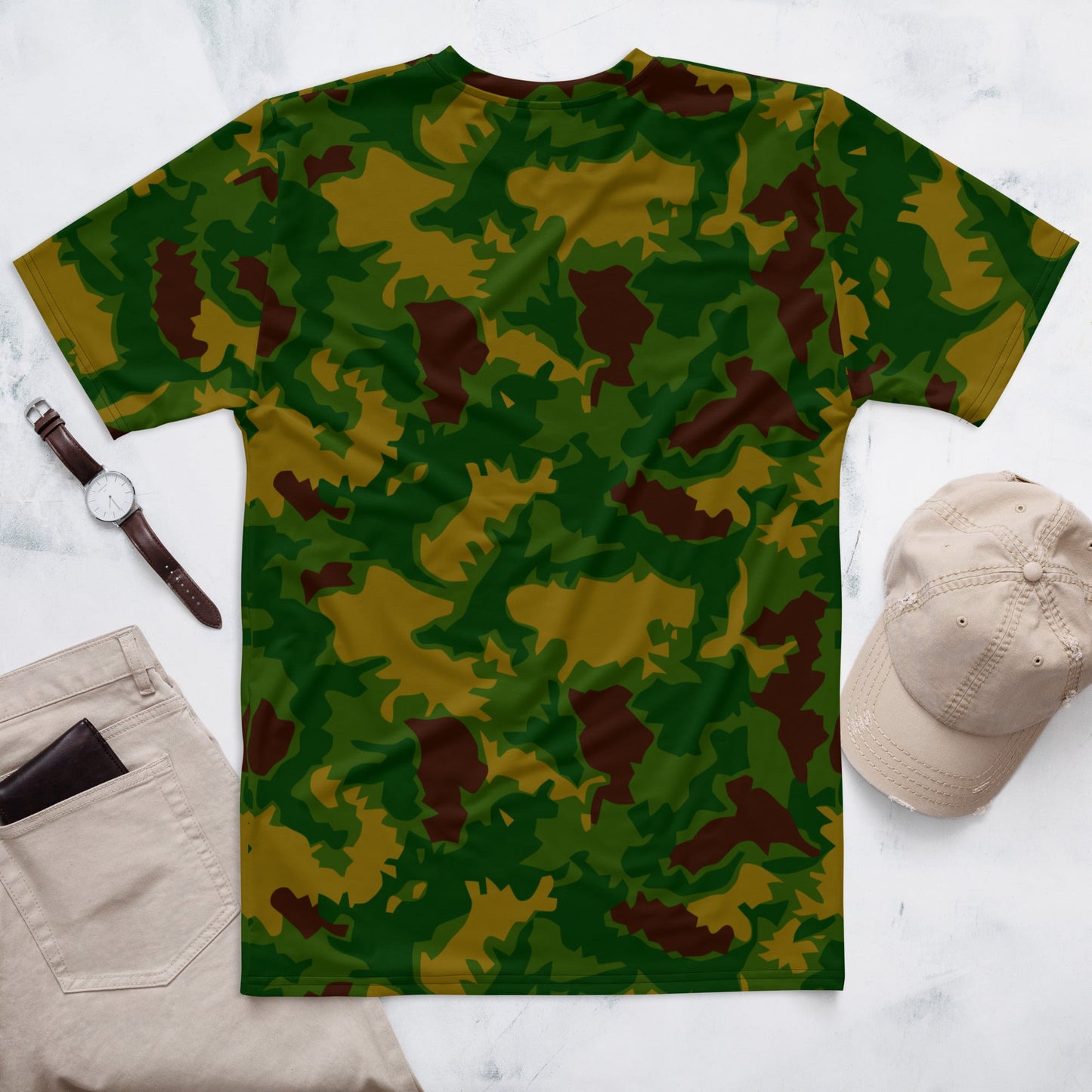 Hungarian Leaf CAMO Mens t shirt T Shirts