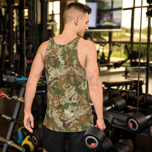 Hungarian Multi-terrain CAMO Unisex Tank Top - Tops