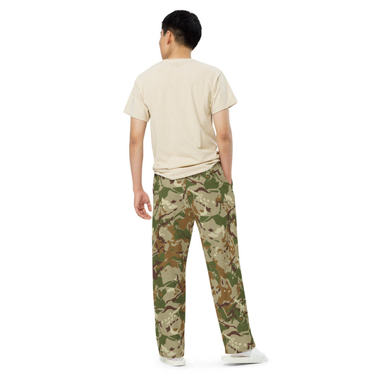 Hungarian Multi-terrain CAMO unisex wide-leg pants - Wide-leg Pants
