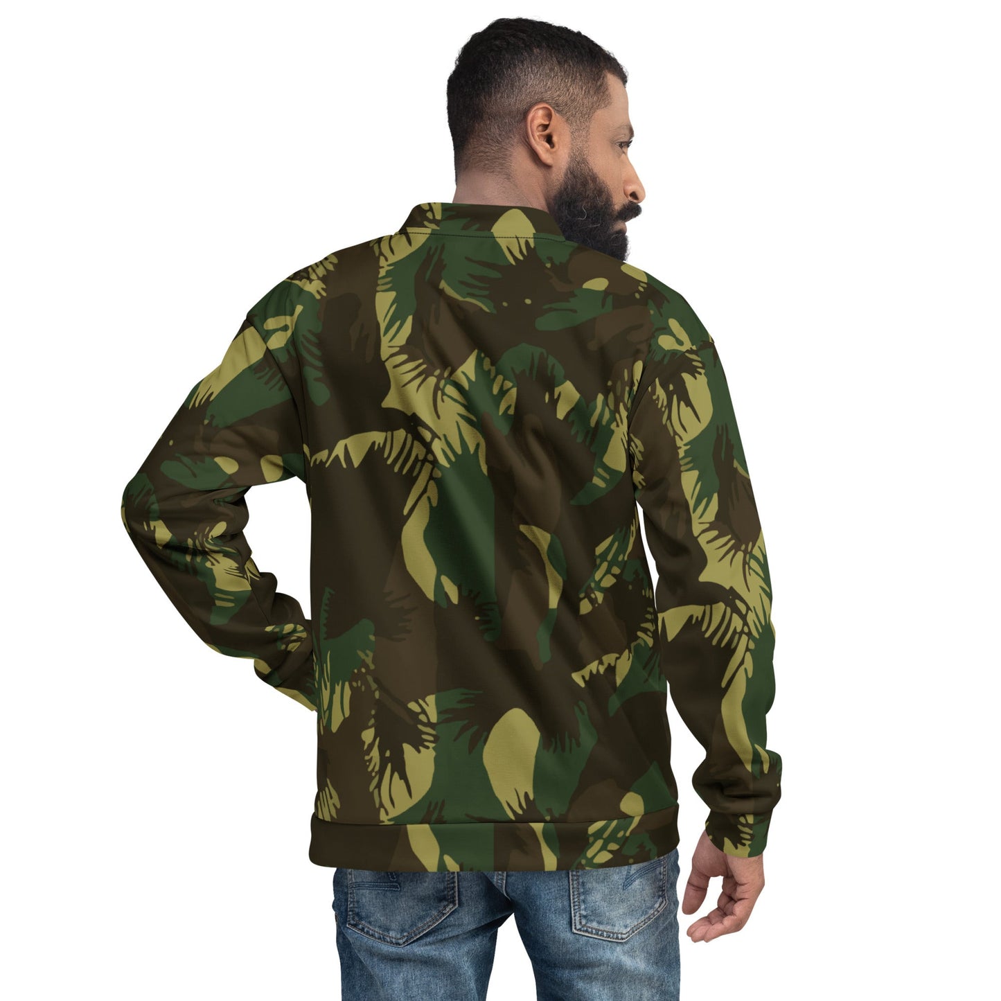 Indian DPM Leaf CAMO Unisex Bomber Jacket - Jackets