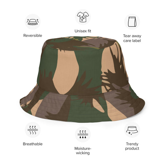 Indian DPM Palm Frond CAMO Reversible bucket hat - Bucket Hats