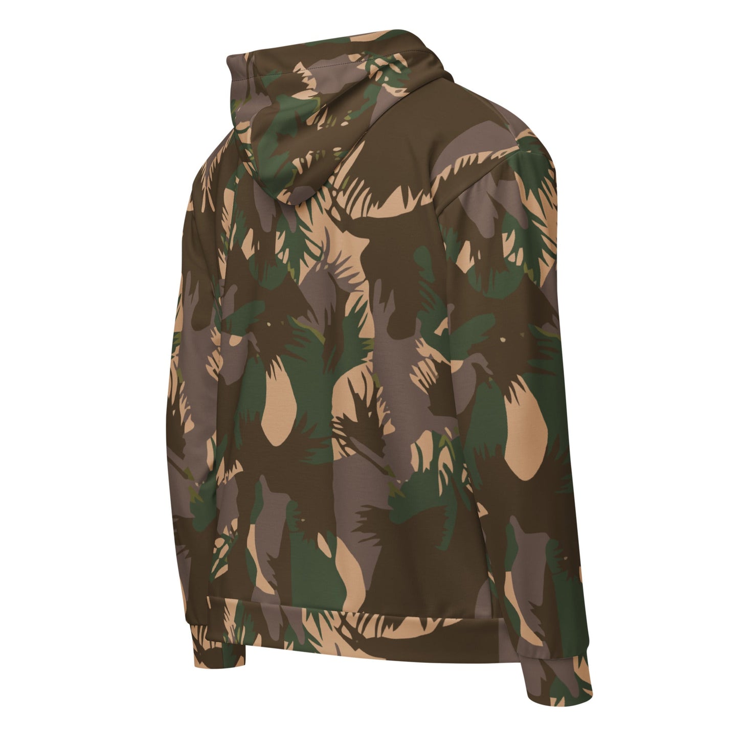 Indian DPM Palm Frond CAMO Unisex zip hoodie - Zip Hoodies