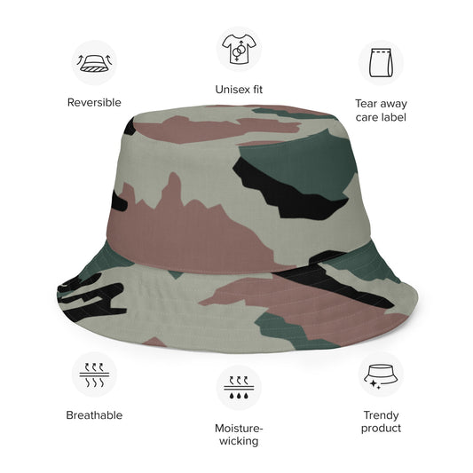 Indian DPM Peace Keeping CAMO Reversible bucket hat - Bucket Hats