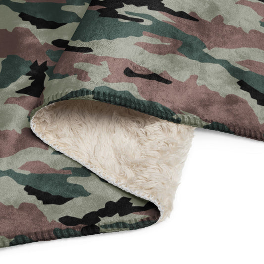 Indian DPM Peace Keeping CAMO Sherpa blanket - Blankets
