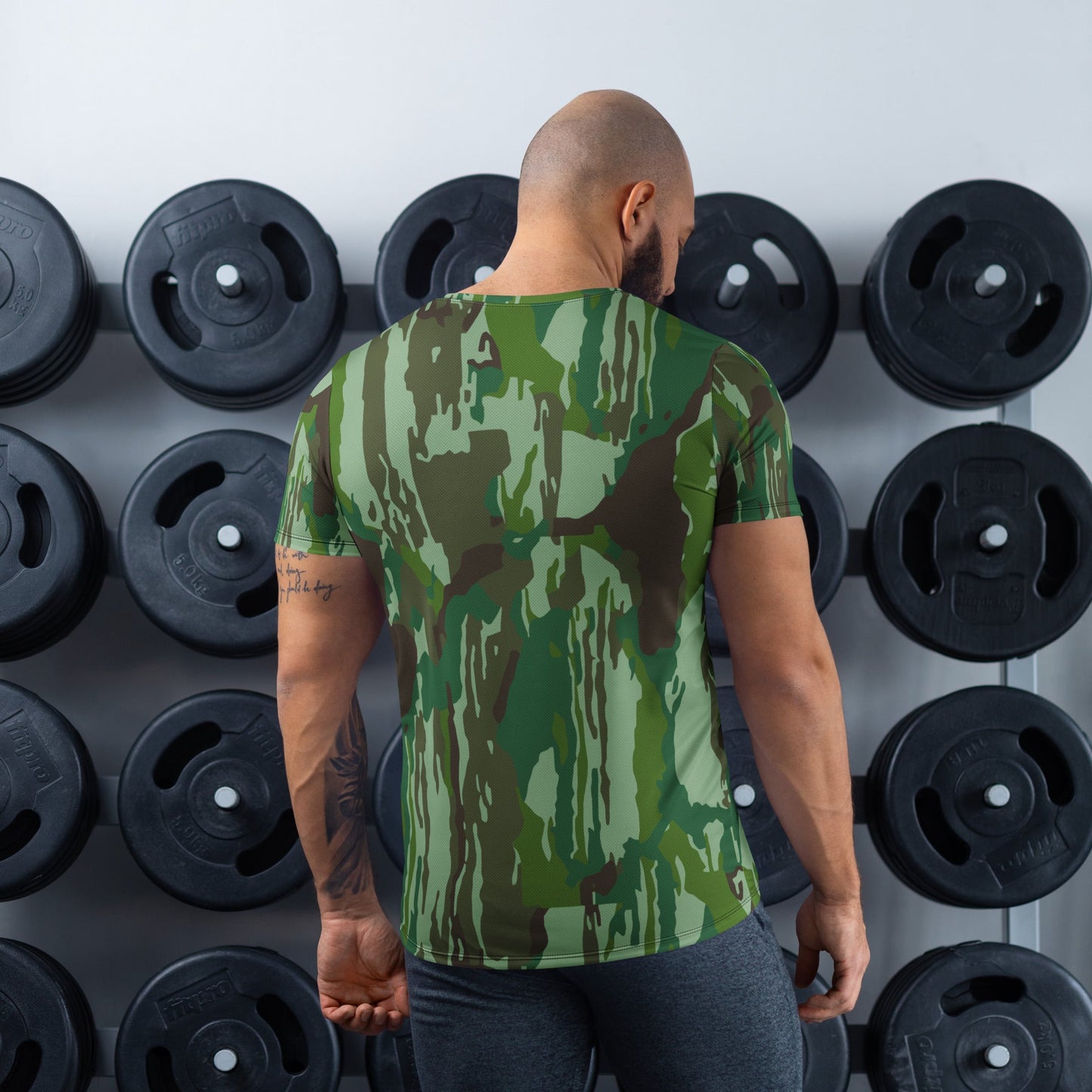 Indonesian KOPASGAT 1969 CAMO Mens athletic t-shirt - Athletic T-Shirts