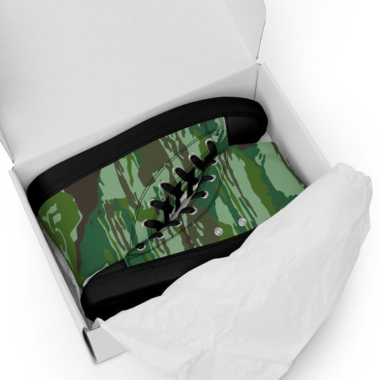 Indonesian KOPASGAT 1969 CAMO Mens high top canvas shoes - High Top Canvas Shoes