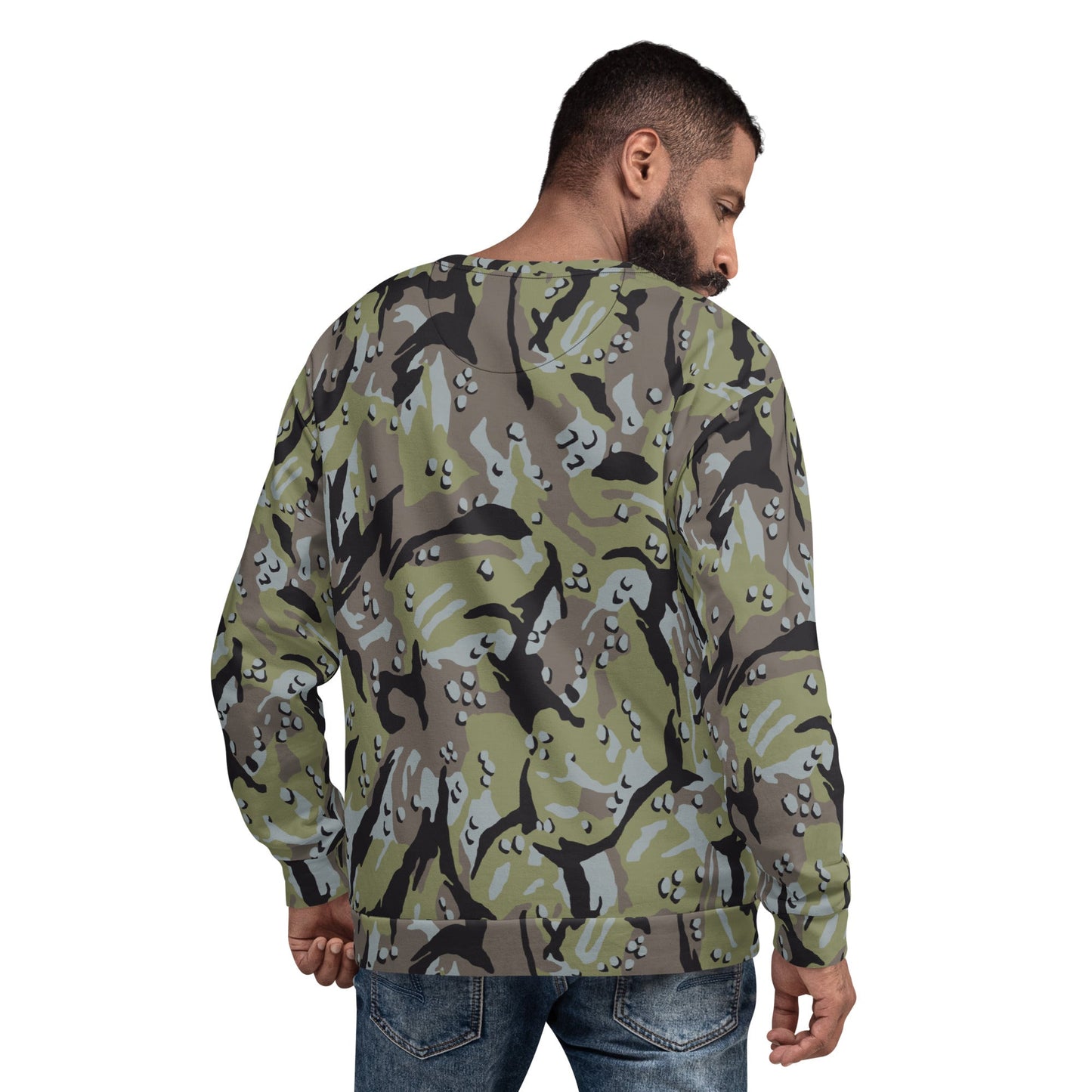 Iranian Chocolate Chip Naval Infantry CAMO Unisex Sweatshirt - Sweatshirts