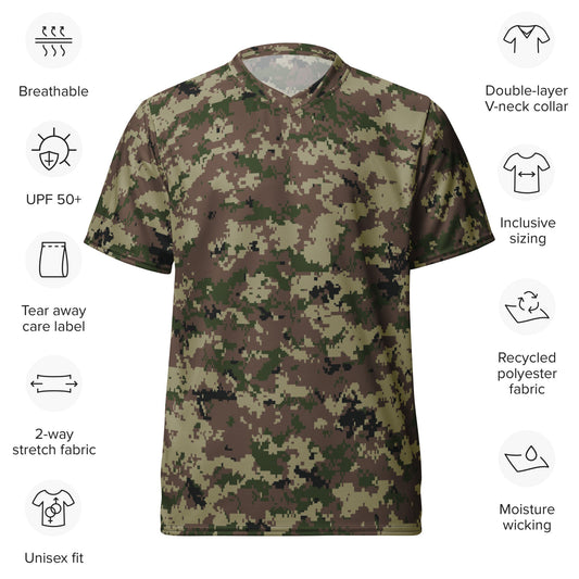 Iranian Digital Basij CAMO unisex sports jersey Sports Jerseys