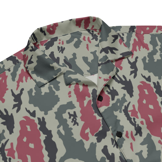 Iranian Island CAMO Unisex Short-Sleeve Button Shirt