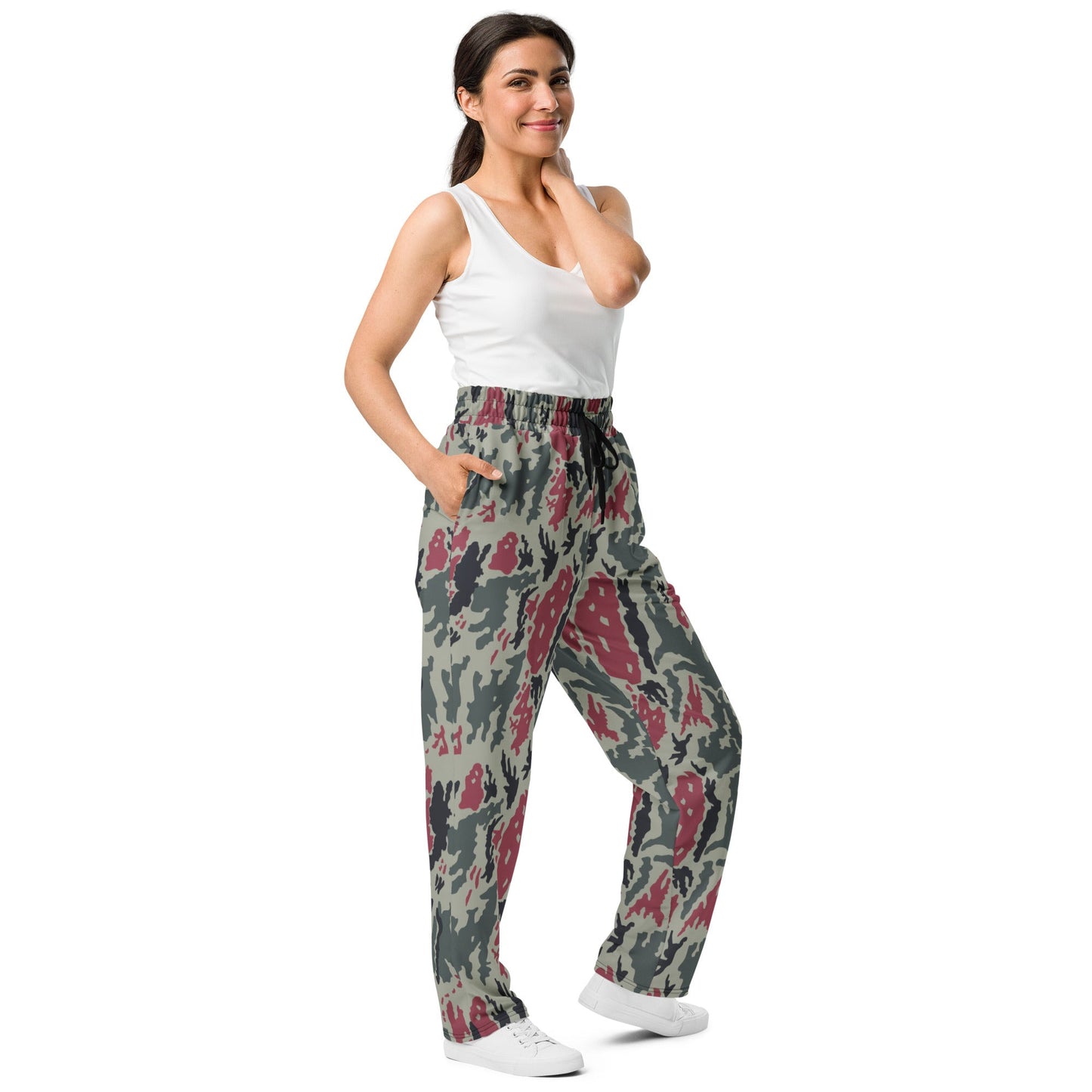 Iranian Island CAMO Unisex Wide-Leg Joggers