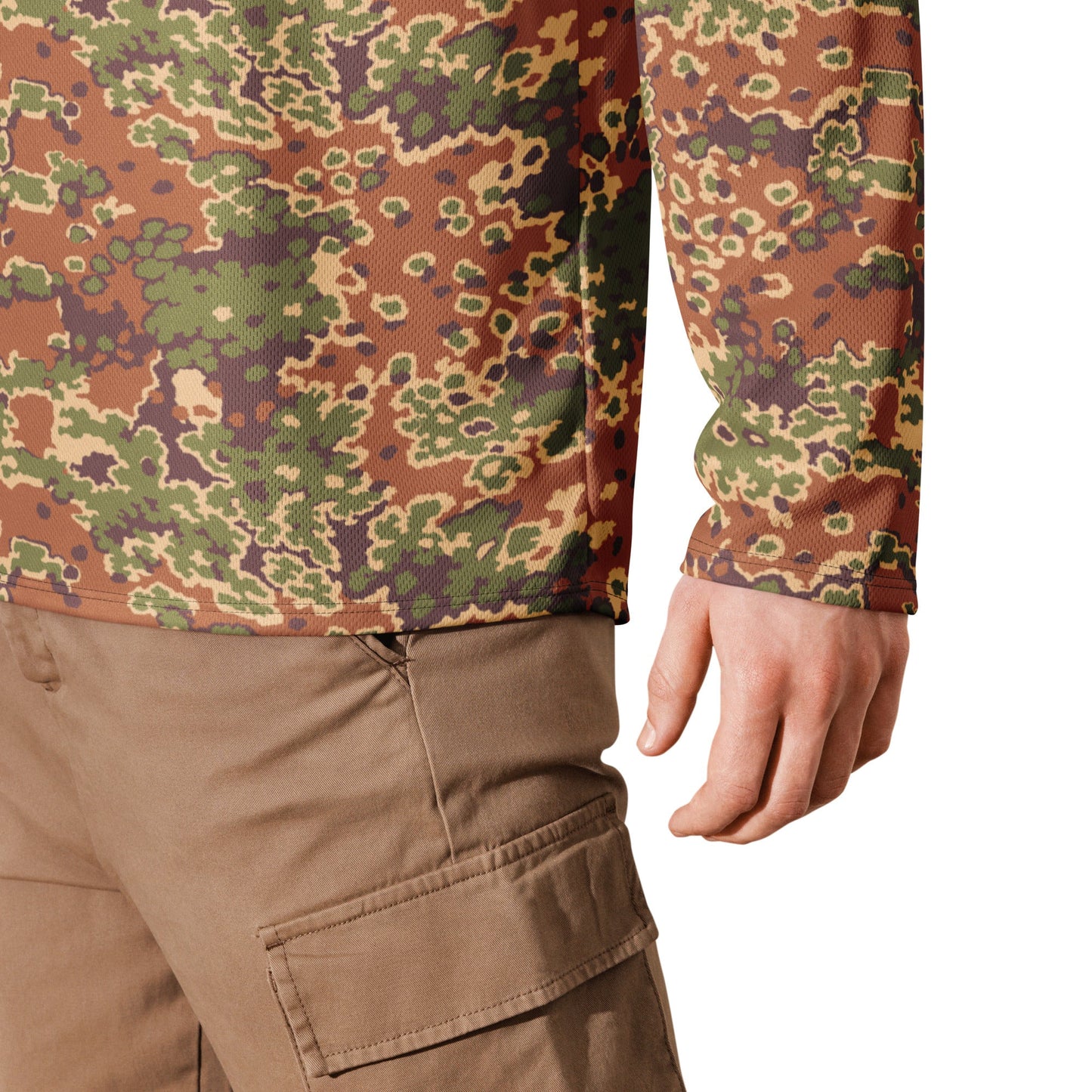 Iraqi Oak Leaf Eichenlaubmuster Arid CAMO Unisex Hockey Fan Jersey